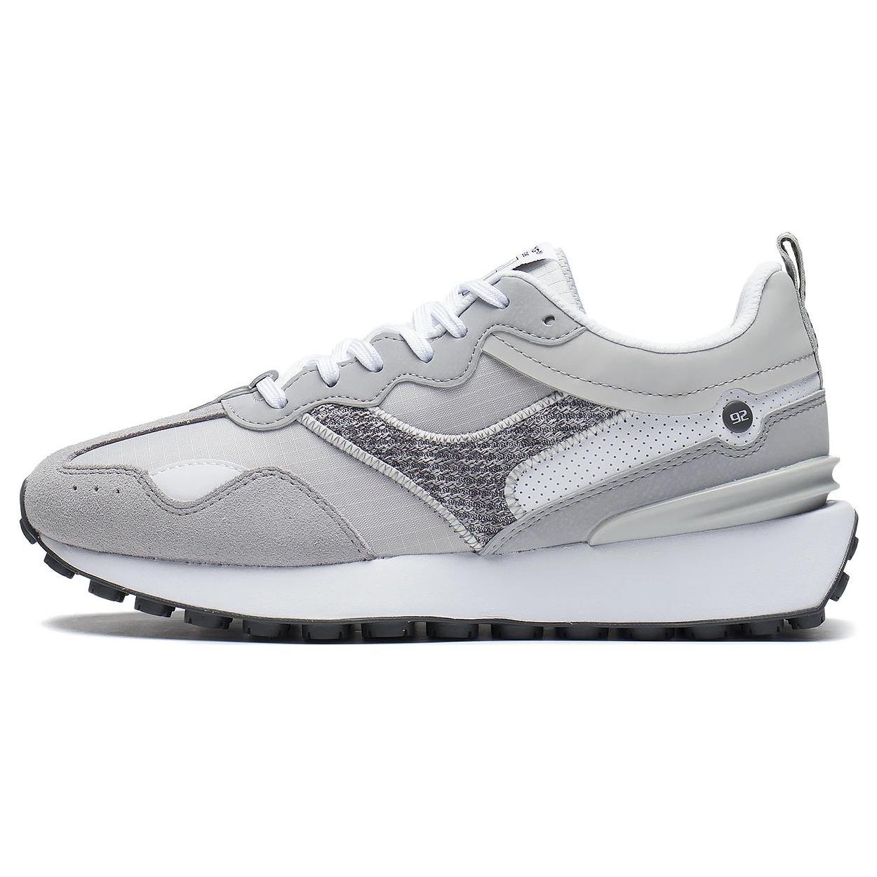(WMNS) Li-Ning Cosmos Classic  Grey White  Women s AGCS350-1 EU 37