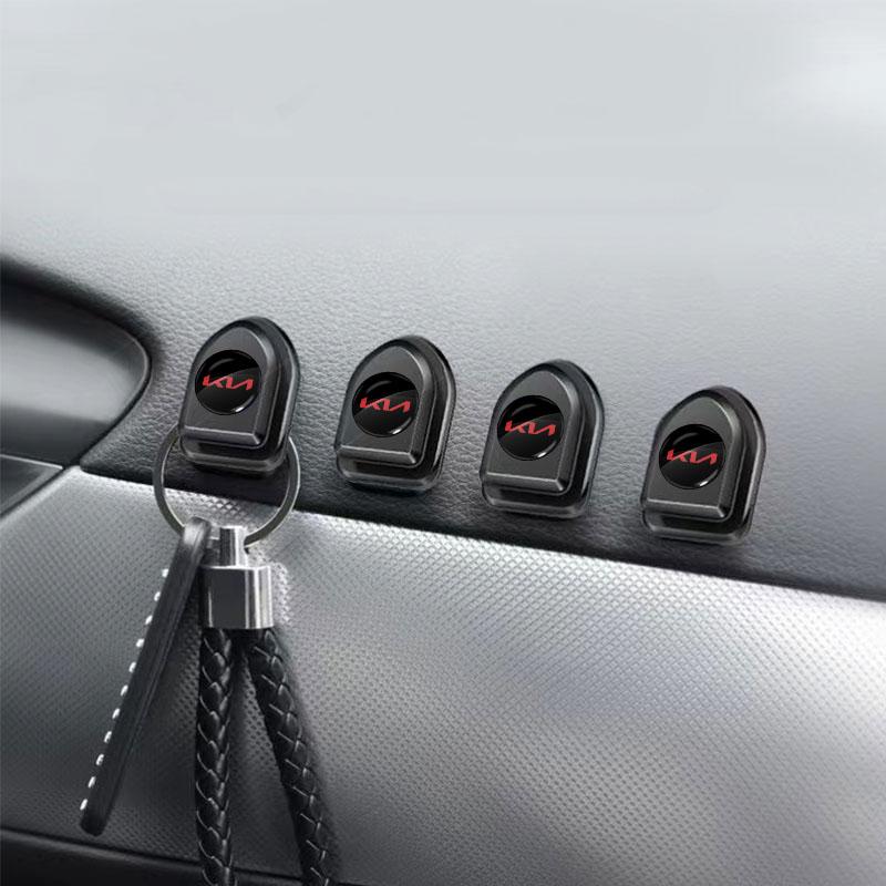 Car Hooks USB Cable Headphone Key Storage Mounted Hooks Clip For KIA Sportage Rio Ceed 2022 JD Soul Sorento Optima K5
