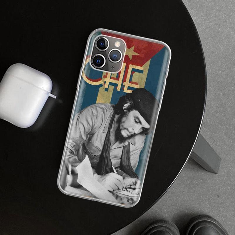 

Che Guevara Cigarett Phone Case Cover for iPhone 11 12 13 Mini 14 15 Plus 16 Pro Max 17 Air 7 8 + SE Art Customized Fundas 11 12 iPhone 15 Pro Max