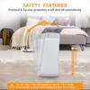750W/1500W 2Gear Portable Heating Fan Mini Desktop Air Cold Warm Heater Fan Winter for HomeOffice Electric Heater