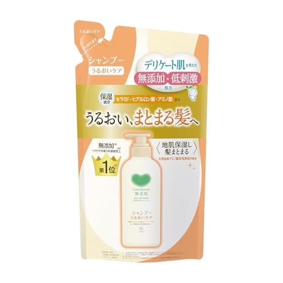 Cow brand additive-free shampoo moisture care refill 360ML