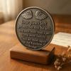 Dog Memorial Coin Always Loved Inspiration Coin Keepsake Small Inspirational Collection For Grief Sympathy Display Funeral
