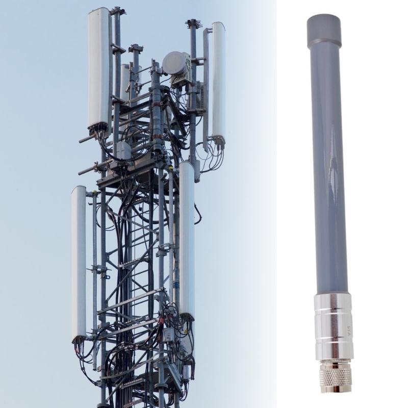 High Frequency 2.4G Fiberglass Antennas N J Plugs 25cm for Wireless Devices Omnidirectional Antennas