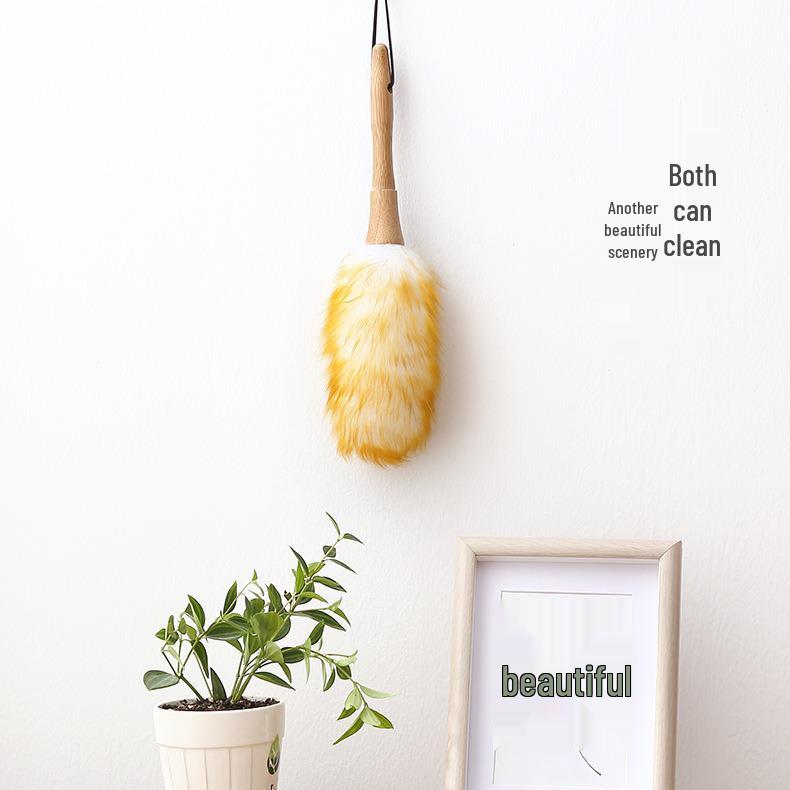 Static Electric Wool Duster for Household and Car Cleaning