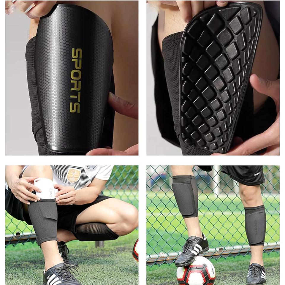 Durable And Safe Loogdeel Soccer Shin Guards Kids Youth Adults Legging Support Sleeves With Optimized Insert Pocket Football Shin Protect Board