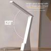 LED Desk Lamp Touch Control Foldable Table Lamp 3 Color Stepless Dimmable Bedside Light for Living Room Dorm Home Office