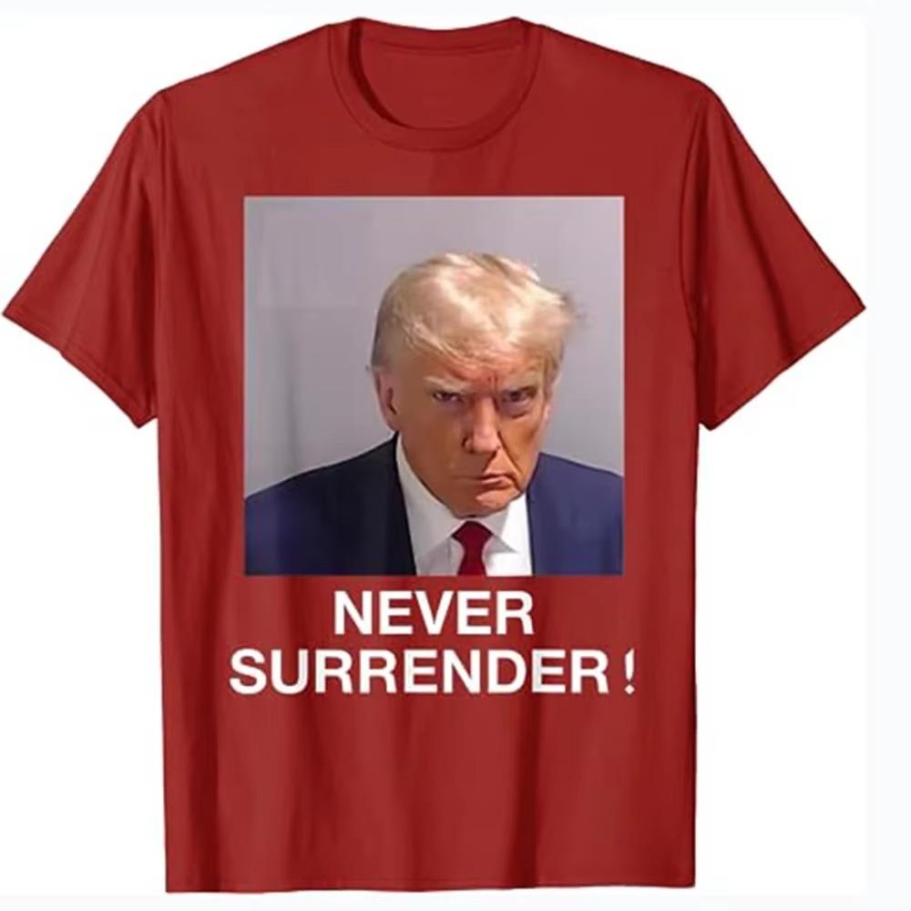 Never Surrender Mug Shot August 24 2023 T-Shirt