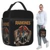 The Legend Band Ramons Essential Ramons Insulated Lunch Bag for Women Office Cooler Thermal Food Box Tote Lunch Boxes Container