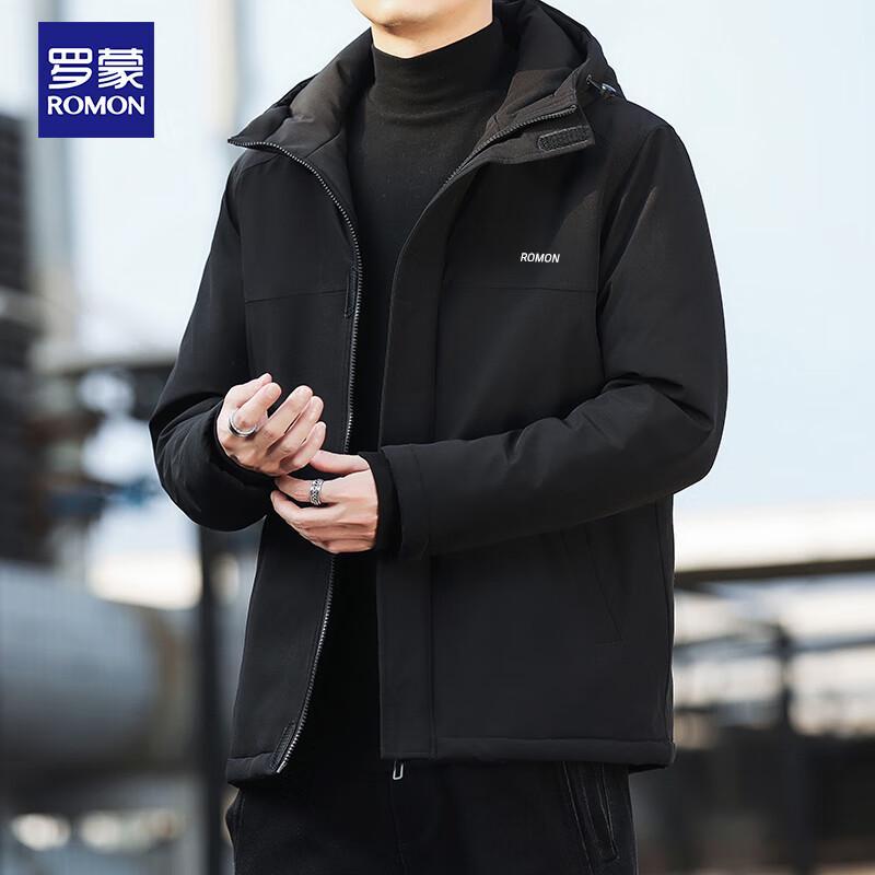 Romon Men's RM05 Hooded Winter Cotton Jacket