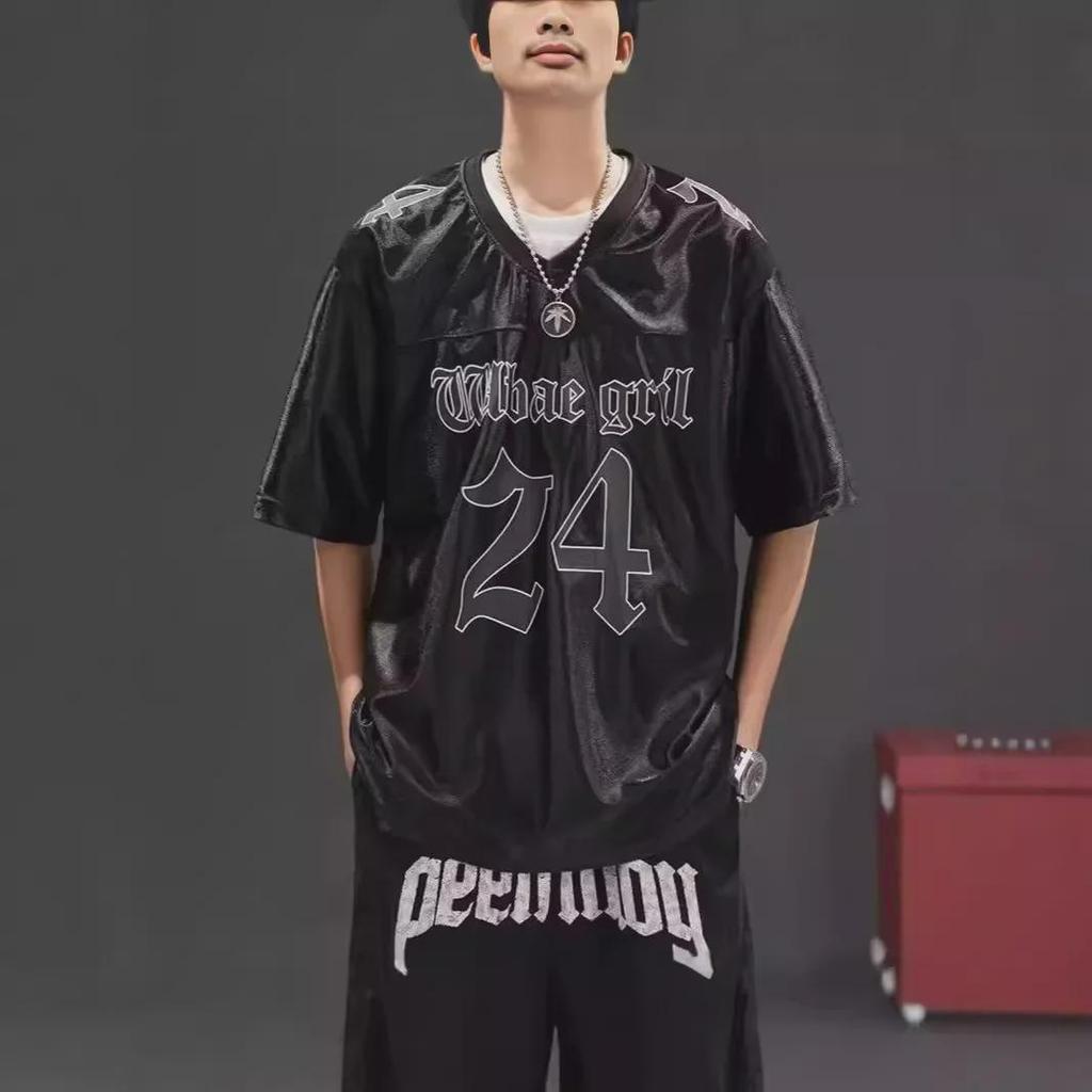 Men's Korean Style Trendy Loose-Fit Summer T-Shirt