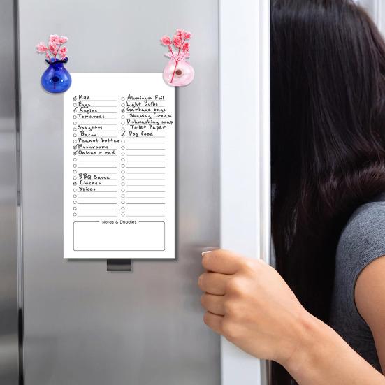 Mini Vase Refrigerator Magnet, Miniature Flower Vase Fridge Magnet, Plants Not Included, Cute Tiny Vase Magnet for Whiteboard Locker Office Kitchen