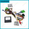 Car 16pin Audio Wiring Harness With Canbus Box For Volvo XC90 2009-2013 Aftermarket Stereo Installation Wire Adapter
