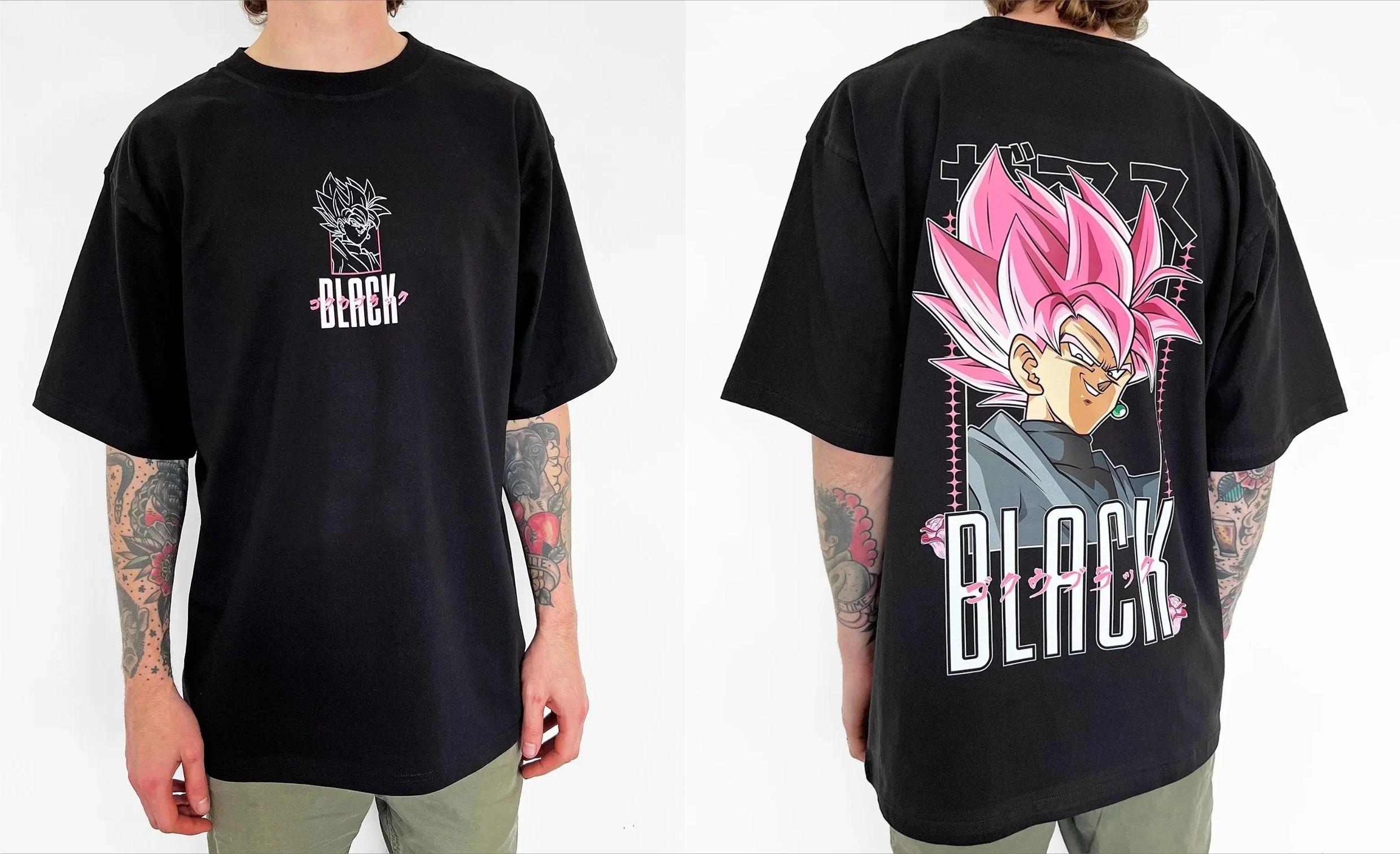 Dragon Ball Peripheral Animation Printed Short Sleeve T-Shirt 2026 American Hot-blooded Unisex Summer Comfort T-Shirt Y2K 4XL