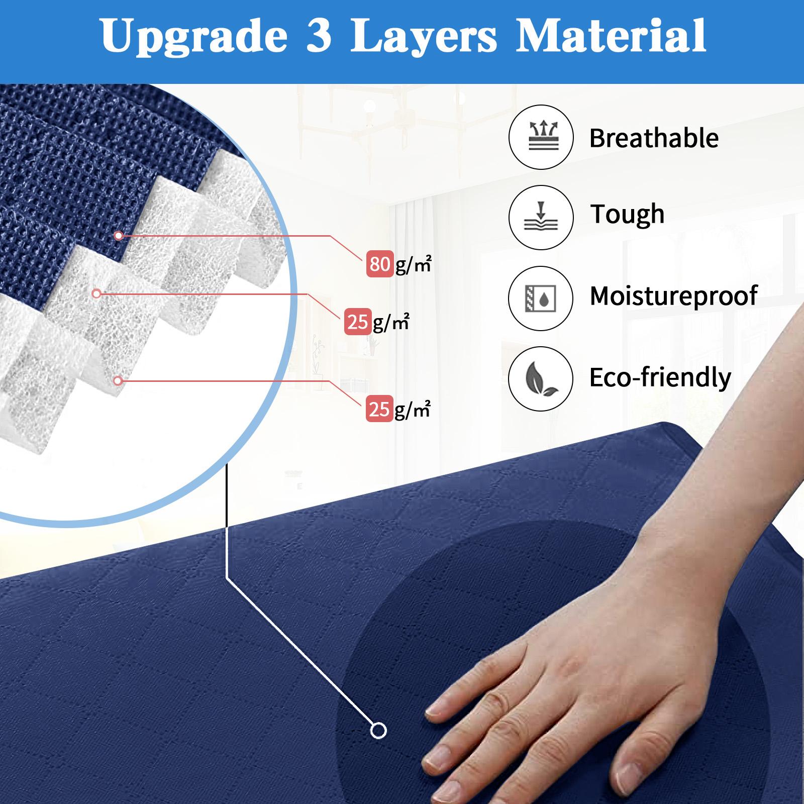 3 шт. 90 л складная влагостойкая одежда стеганые сумки для хранения одеяло шкаф свитер — фото 6