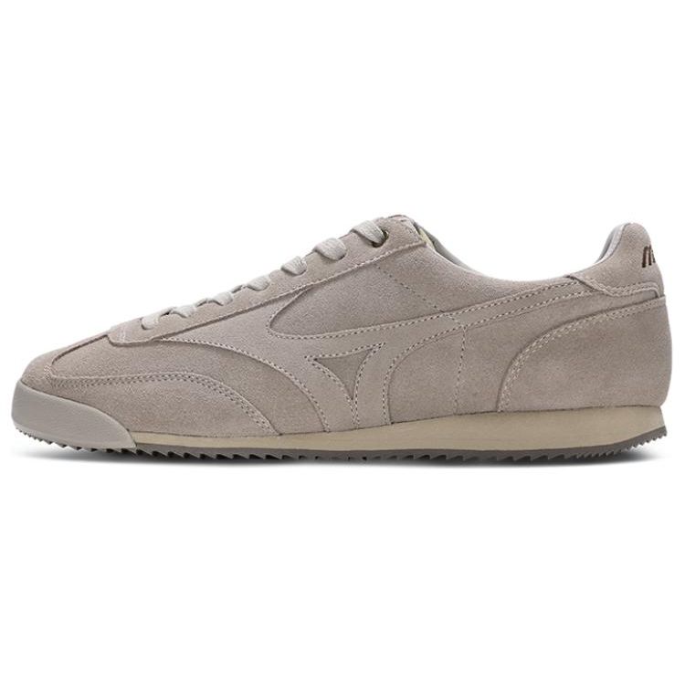 Mizuno LG 60S Retro Trend Comfortable Versatile Shock Absorbing Low Top Running Shoes Unisex Sneaker Mud-Brown D1GH231104