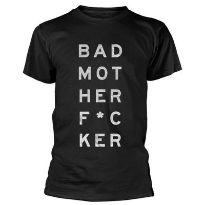 Machine Gun Kelly Unisex-Erwachsene Bad Mo-Fu Back Print Baumwoll-T-Shirt