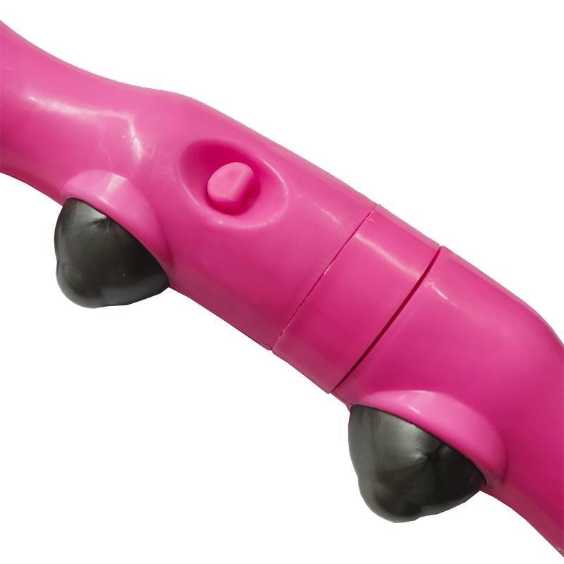 Hula hoop con massaggio allright rosa