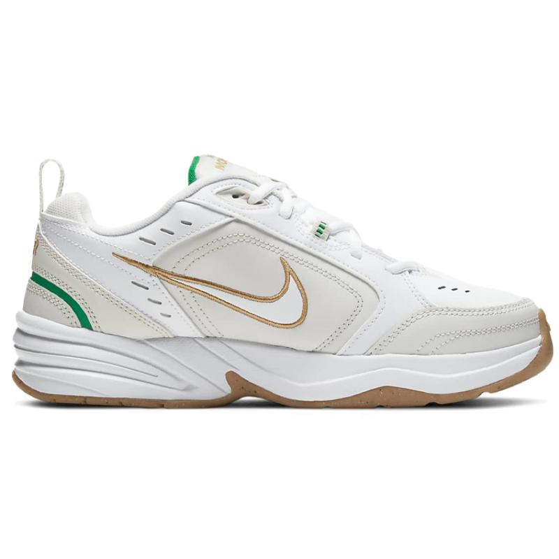 Nike Air Monarch Iv 'White Lucky Green Gold' Sneakers 415445-103