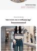 Women's Retro High Waist Fleece-Lined Flare Jeans – Autumn/Winter Slim Mopping Pants