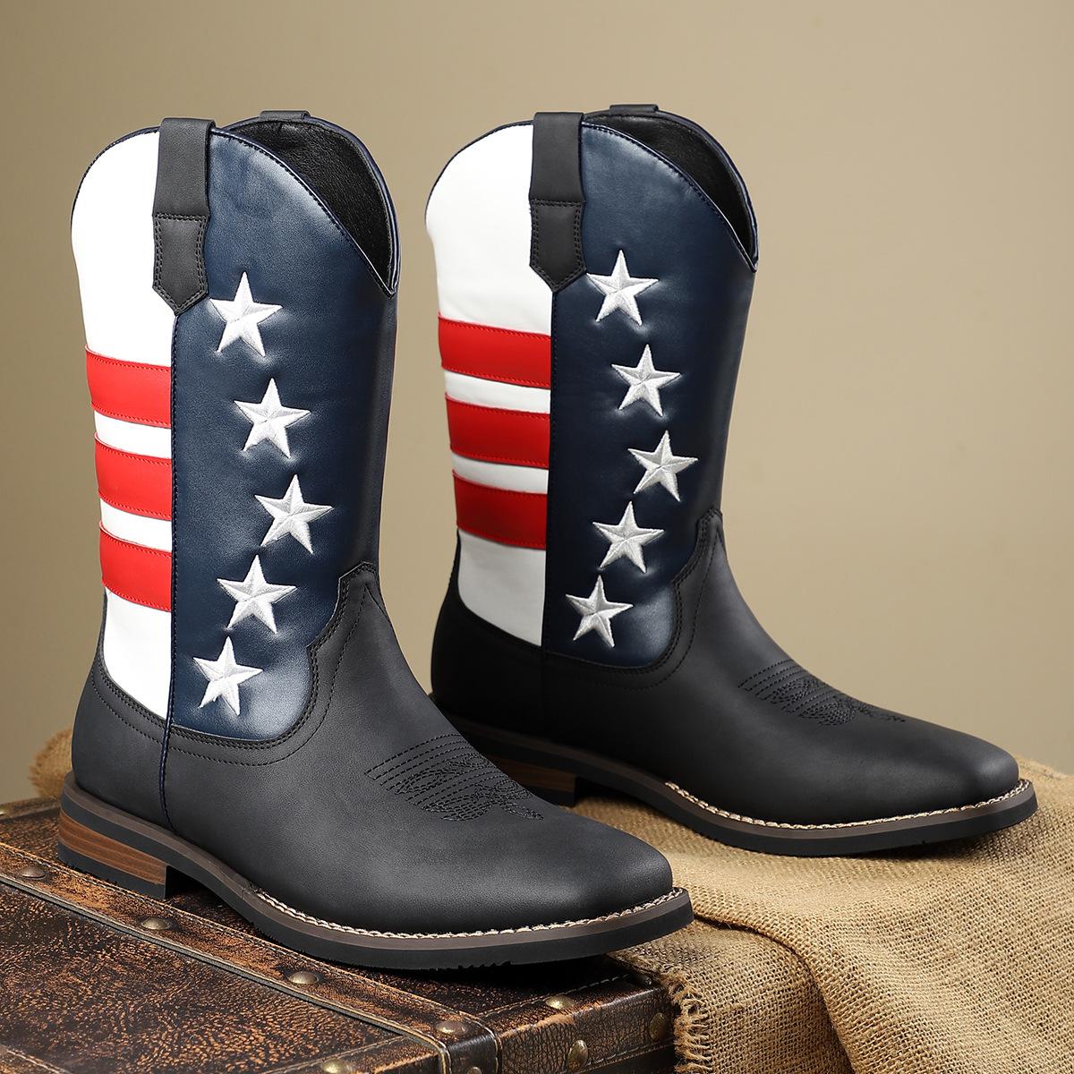 

Новые повседневные мужские кожаные ботинки средней высоты 2025-2025, хит продаж, европейский и американский модный тренд, ботинки Martin 39 чёрный