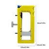 Door Hinge Installation Kit Door Hinge Router Template With Silicone Non-slip Pads No Hammer Or Chisel Cabinet Hinge Jig