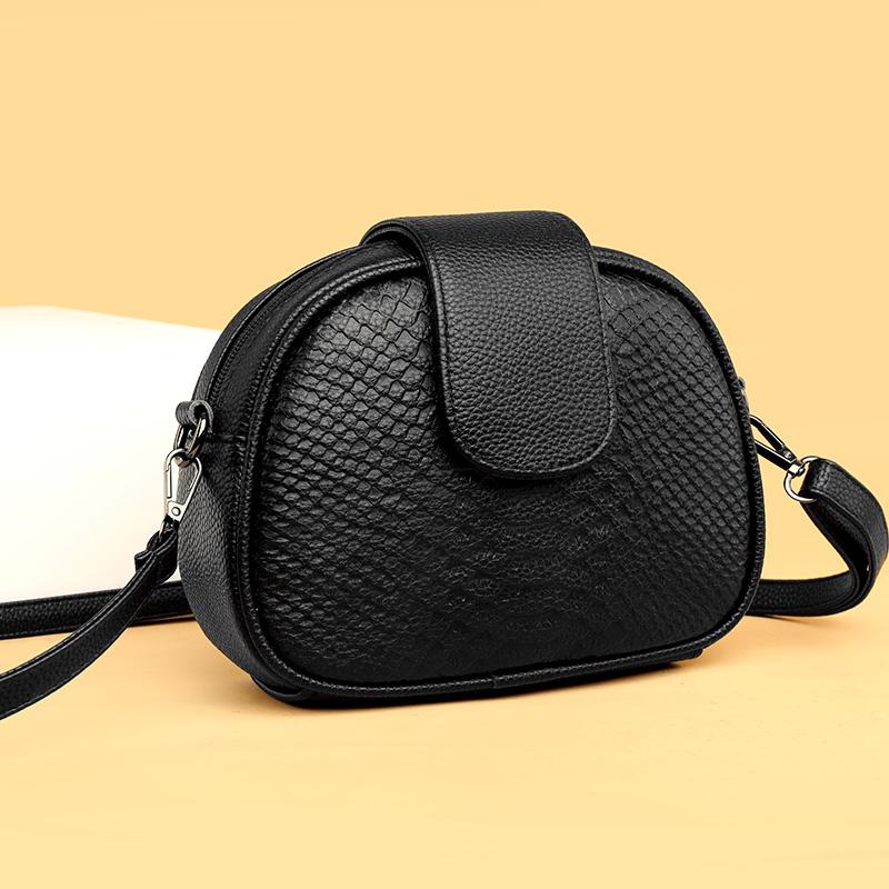 Women's Genuine Leather Bag  Messenger Bags  Small Shoulder Bag  Leather  Vintage  High Quality