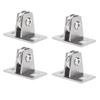 Fixed Pulley Single Silent Dual Bearings Carbon Steel 330lb Load Bearing Wall Mounted Lifting