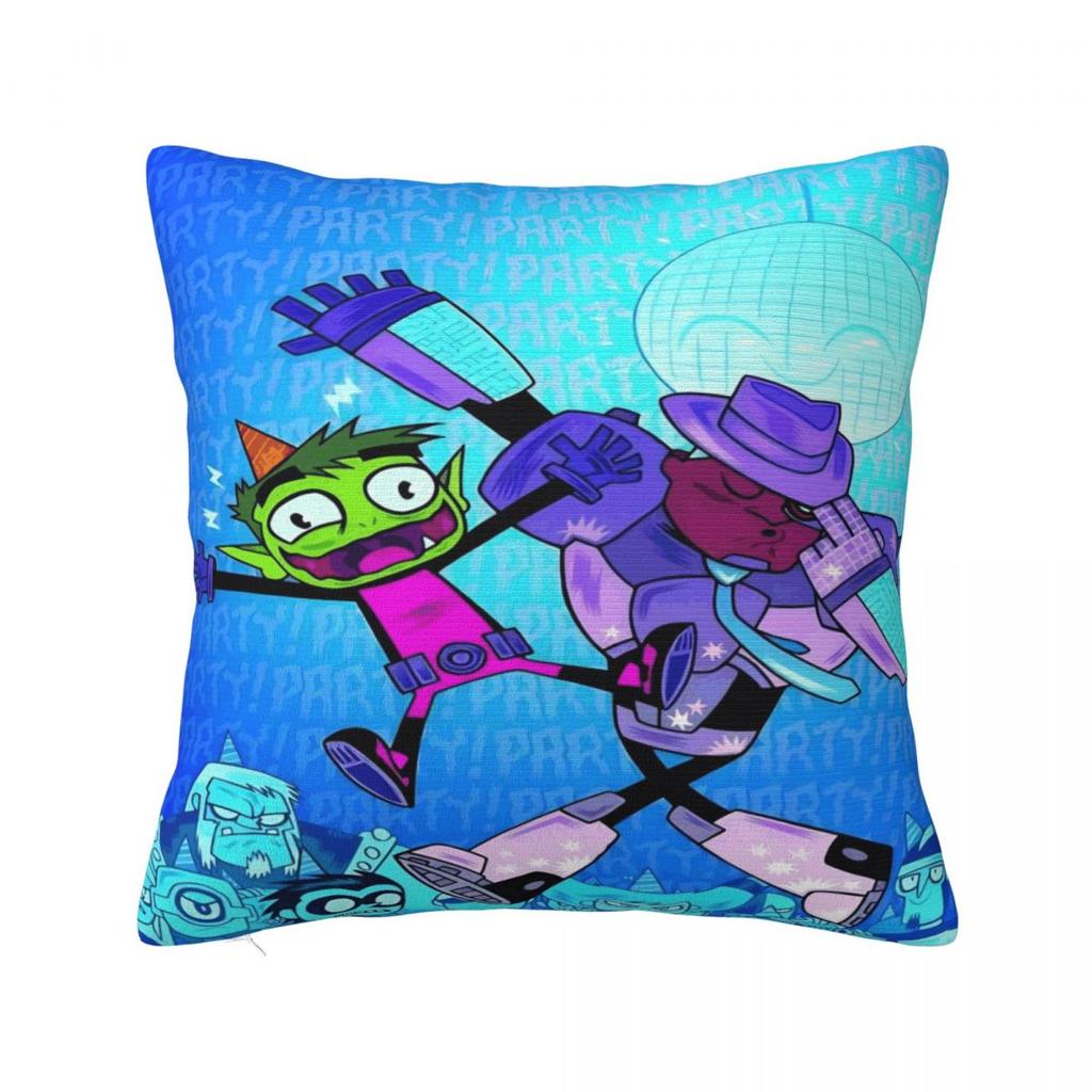 Pillow Cover Cartoon Go Custom DIY Cushion Cover T-Teen Fashion Pillow Case For Office Car Home Decorative Pillowcases