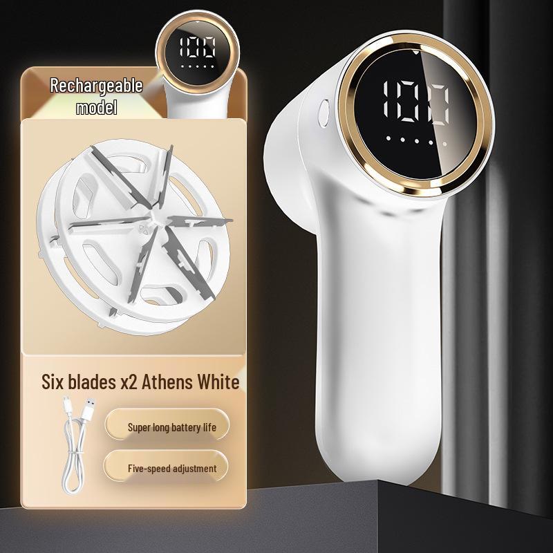 Wanshijin Smart Lint Remover with Display – Home Fabric Shaver & Defuzzer