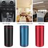 Creative Car Tissue Box Holder Frosted Aluminum Alloy Cup Holder Paper Towel Holder Auto Interior
