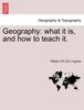 Bok Geography : What It Is, and How To Teach It.