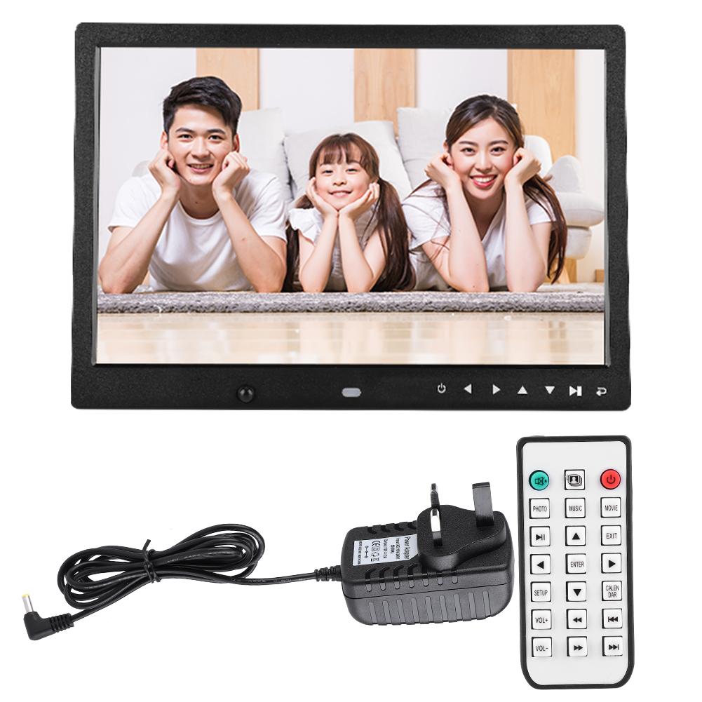 13" HD Wielofunkcyjna Ramka Cyfrowa z Detekcją Ruchu Odtwarzacz Muzyki i Filmów (WhitE )