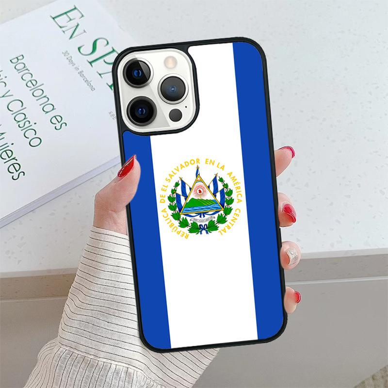 

El Salvador Flag Phone Case cover For iPhone 17 Air 15 16 16e 14 13 Pro Max Coque 12 11 Pro Max For Apple PLUS fundas iPhone 11pro max