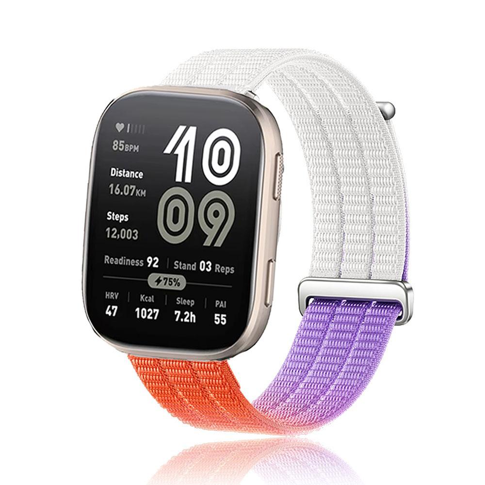 Nylon Loop For Amazfit Bip 6/5/Active 2/Balance 2/T-Rex 3 Pro/GTS/GTR 3 4/Helio Strap Sport Bracelet Correa 22mm 20mm Watch Band