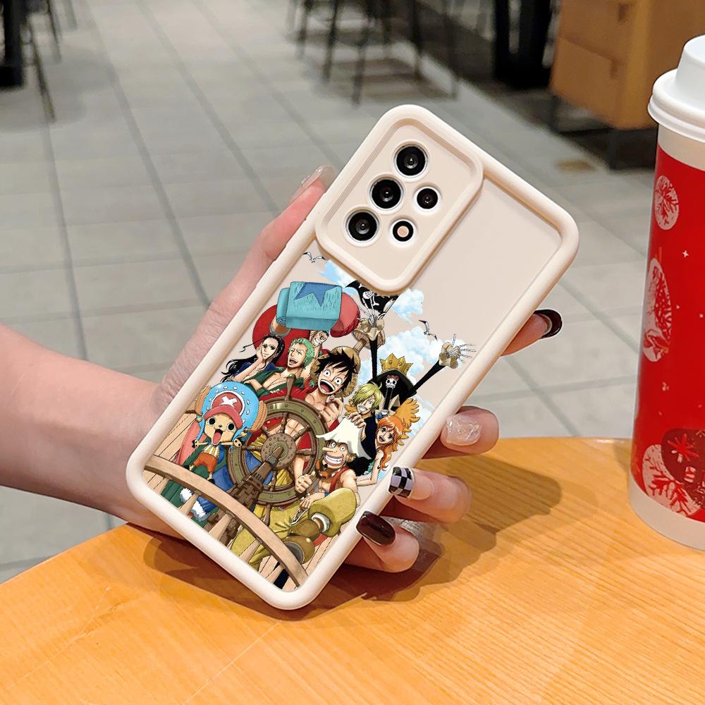 Weiche Silikon-Quadratleitern-Cartoon-Muster Vollständiger Kameraschutz Stoßfeste Hülle für OPPO Reno Realme OnePlus