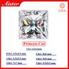D-Farbe Moissanitstein Rund / Oval / Tropfen / Radiant / Smaragd / Herz / Prinzessin / Kissen / Asscher / Trilliant Schliff 1,0-5,0 Karat