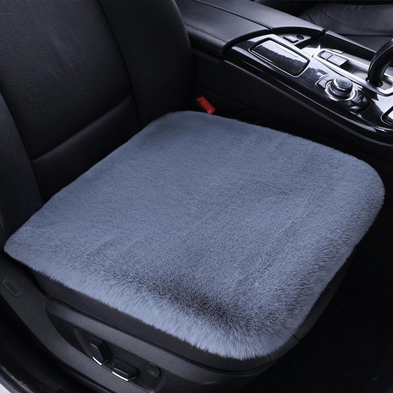 Heated Winter Plush Cotton Car Seat Cushion - No Backrest