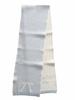 Autumn and winter new women's knitted scarf Korean contrasting color double-sided jacquard niche design sense warm long scarf student