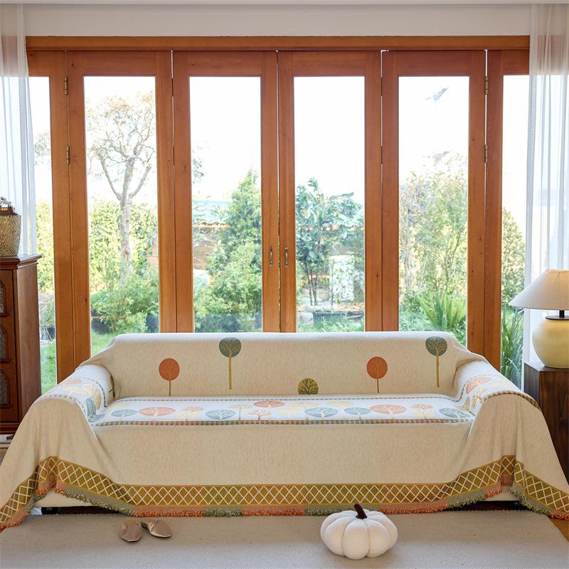 

Chenier sofa towel full cover, high-end sofa blanket all-inclusive cover cloth, universal one-piece sofa cushion cover for all seasons 30 * 50 waist pillowcase