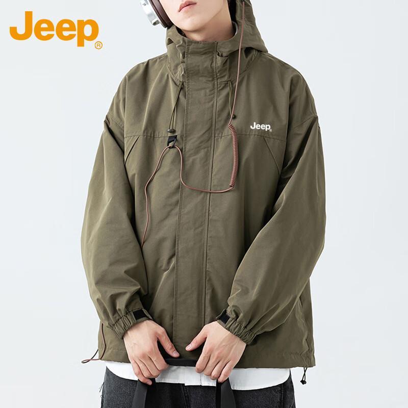 Jeep Men's Autumn/Winter Casual Outdoor Jacket