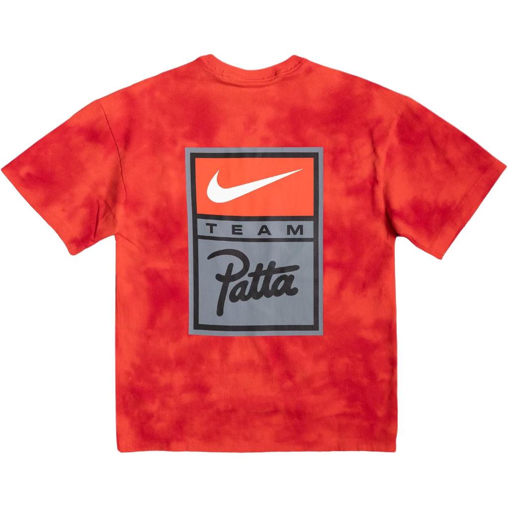 Nike x Patta T-Shirt Rush Red/University Red Men Tops HQ3907-612