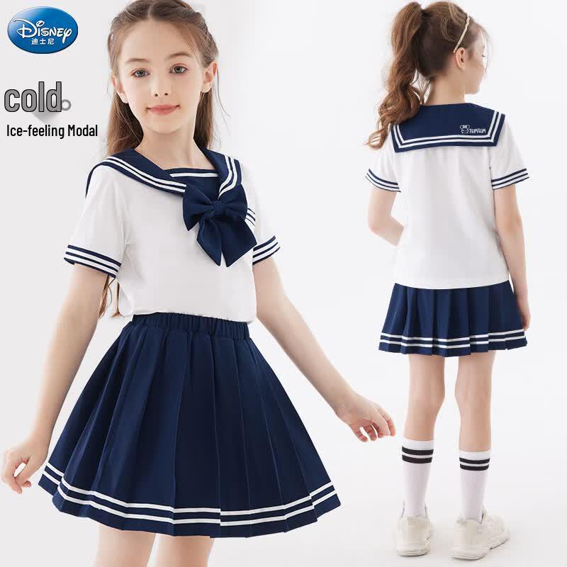 Disney Girls  Summer JK Style Skirt Set 160