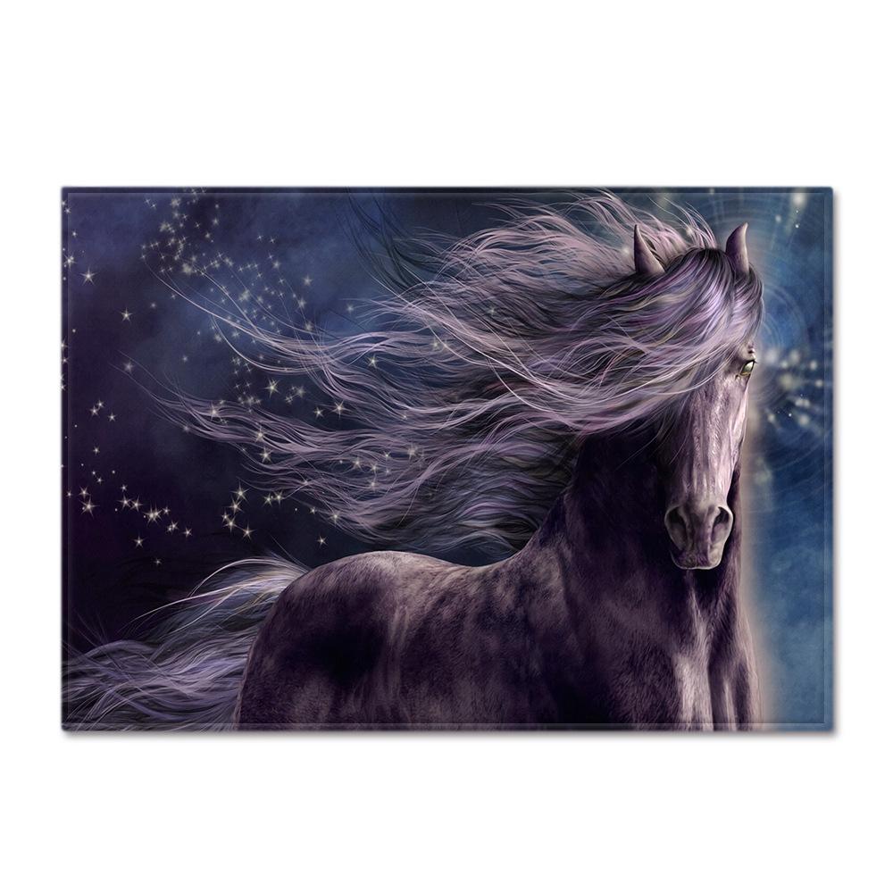 Light Luxury Carpet Kitchen Corridor Bathroom Non-slip Mat