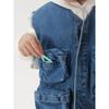 Mark Jenny Boys and Girls Multifunctional Pocket Denim Vest Children's Top 2026 Spring New Style 250066