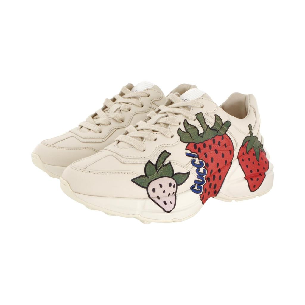 Gucci Rhyton GUCCI Strawberry Sneakers Women's 576963 DRW00 9522