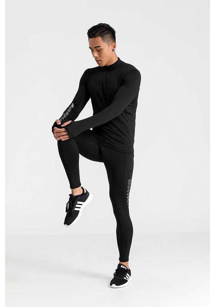 2024 Spring & Fall Quick-Dry Sportswear Set: Long-Sleeve Top & Elastic Tight Pants for Running, Fitness, Training, Cycling