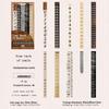 Mò Mò Retro Double Material Timeline Sticker Pack for DIY Journal Decoration