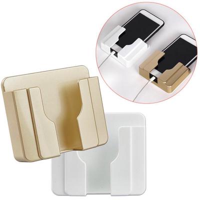 Universal Wall Charger Hook Mobile Phone Holder For Iphone Charging Hooks Bracket Dock Stand Fo C8W9