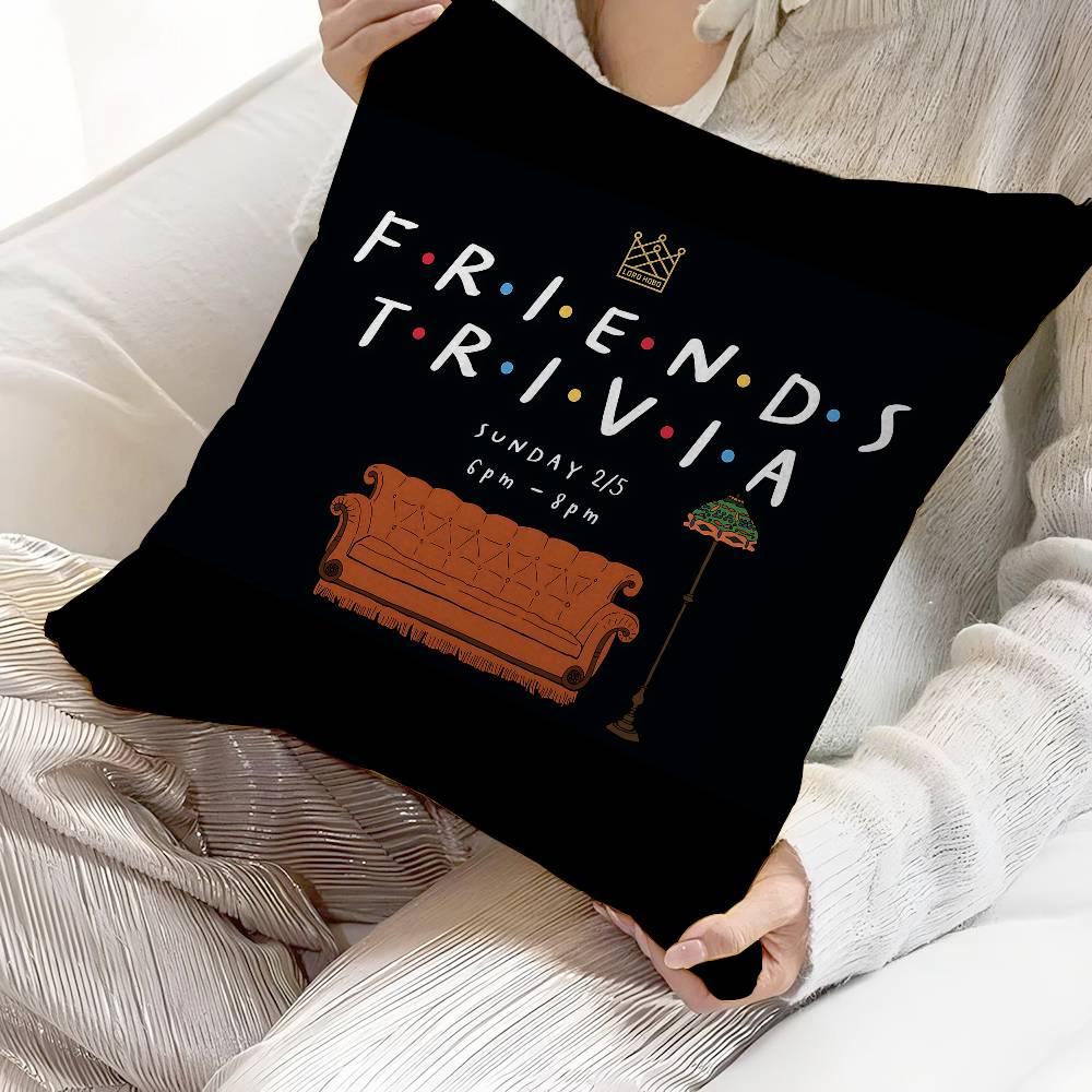 Friends Tv Show Personalized Pillow Cover Kids Bedroom Wild Party Decor Pillowcase Kid Birthday Shower Gift