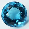 Round Cut Huge Size Lab-Created Teal Sapphire 48.60 Ct Loose Gemstone CERTIFIED S-814
